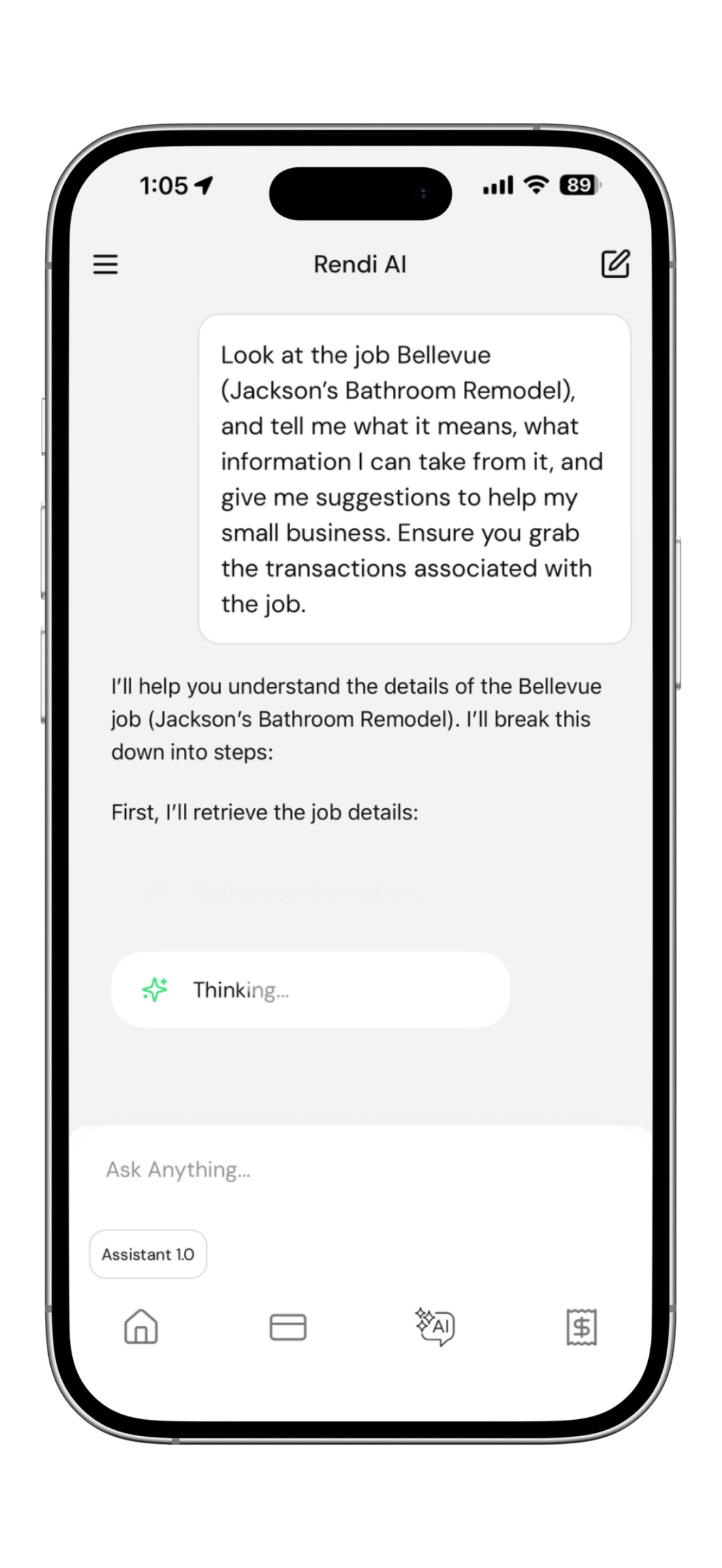 Rendi AI assistant